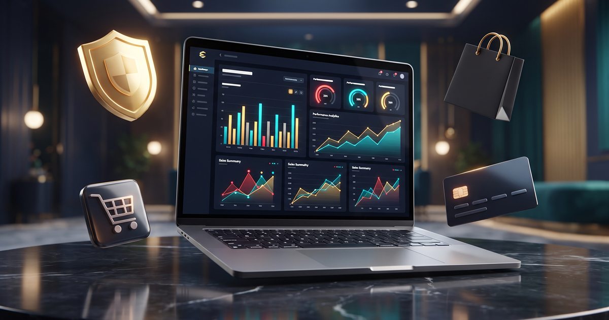 Sağlık ve Supplement mağazası için e-ticaret paneli